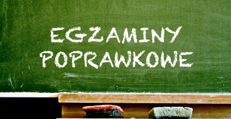 TERMINY EGZAMINÓW POPRAWKOWYCH 